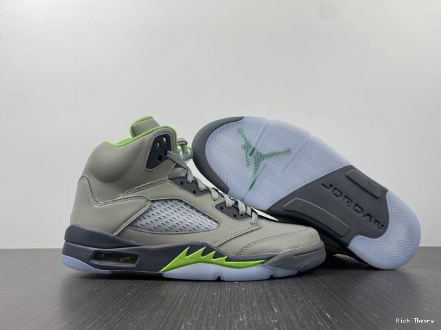 Kicktheory Green 5 (2022) Retro Bean Jordan DM9014-003 0731